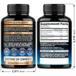 Calcium Supplements for Women - Calcium 1200 mg with Vitamin D3 & K2 - Bone Health, Strength & Density - High Absorption, Slow Release - Made in USA - Citrate & Carbonate Form, 180 Tablets for 2 Month