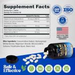 Calcium Supplements for Women - Calcium 1200 mg with Vitamin D3 & K2 - Bone Health, Strength & Density - High Absorption, Slow Release - Made in USA - Citrate & Carbonate Form, 180 Tablets for 2 Month