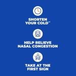 Zicam Zinc Cold Remedy RapidMelts,Citrus Flavor, Homeopathic, Pre-Cold Medicine, Shortens Cold Duration, 25 Count