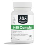 365 by Whole Foods Market, Vitamin B-50 Complex, Vegan, 90 Capsules