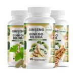 GreeNatr Ginseng with Ginkgo Biloba Supplement