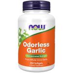 NOW Odorless Garlic Concentrated Extract Capsules (250)
