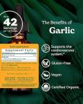 Organic Garlic Extract for Cardiovascular Health - 1oz