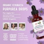 Organic Echinacea Liquid Supplement - 1 oz