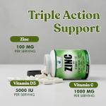 Immune Support Supplements - 120 Vegan Capsules