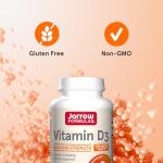 Jarrow Formulas Vitamin D3 125 mcg (5000 IU) - 100 Servings (Softgels) - Bone Health, Immune Support & Calcium Metabolism Support - Vitamin D Supplement - D3 Vitamins - 5000 IU Vitamin D - Gluten Free