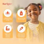 MaryRuth Organics USDA Organic Vitamin D3 Liquid Drops for Kids | 640 IU Vitamin D3 Per Serving | Kids Immune Support & Bone Health Supplement | Formulated for Ages 4-13 | 0.5oz | 30 Servings