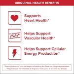 Qunol Mega Ubiquinol 100mg CoQ10, Superior Absorption, Patented Water and Fat Soluble Natural Supplement Form of Coenzyme Q10, Antioxidant for Heart Health, 100 Count Softgels
