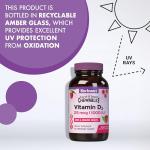 Bluebonnet Nutrition EarthSweet Vitamin D3 1000IU - Bone & Immune Support Supplement - Raspberry Chewable Vitamin D Supplement for Women & Men - Soy-Free, Gluten-Free, Non-GMO - 90 Tablets