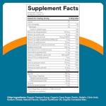 SmartyPants Men's Multivitamin Gummies - Improved Formula: Omega 3 (DHA/EPA), Methylfolate, Vitamin D3, C, Vitamin B12, B6, Vitamin A, K, Zinc & Selenium, Gluten Free, 90 Count (30 Day Supply)