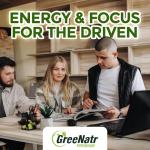 GreeNatr Ginko Biloba & Panax Ginseng Supplement - Red Ginseng Brain Supplement for Memory and Focus - Ginkgo Biloba Supplements for Good Vision, Immune System and Improved Blood Flow - 60 Tablets