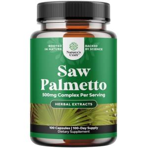 Saw Palmetto Capsules for Prostate & Hair Loss