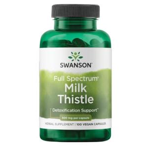 Full Spectrum Milk Thistle for Detox (100 Capsules)
