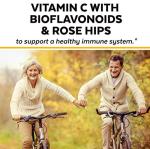 Viva Naturals Vitamin C, 1000 mg, 250 Vegetarian Capsules – with Citrus Bioflavonoids & Rose HIPS, Non-GMO for Immune Support & Antioxidant Protection