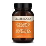 Dr. Mercola Liposomal Vitamin C - Brain, Heart, Eye & Immune Support - Provides 1,000 mg of Bioavailable Vitamin C - Non-GMO, Gluten-Free & Soy-Free - 60 Capsules (30 Servings)