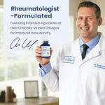 1MD Nutrition OsteoMD for Comprehensive Support - Supplement for Women and Men - Promote Density w/Vitamin D - Hydroxyapatite w/Vitamin D3 & K2-90 Capsules