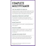 New Chapter Men's Multivitamin 40 Plus for Energy, Heart, Prostate + Immune Support with Fermented Nutrients - Every Man's One Daily 40+, Made with Organic Vegetables & Herbs, Non-GMO - 48 ct