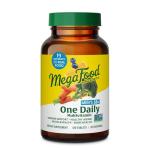 MegaFood Multivitamin for Men 55+ One Daily Mens Multivitamins, Methylated B12, Vitamin D3, C & Zinc - Healthy Aging, Bone & Muscle Health & Immune Support - Vegetarian - 120 Tablets