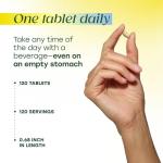 MegaFood Multivitamin for Men 55+ One Daily Mens Multivitamins, Methylated B12, Vitamin D3, C & Zinc - Healthy Aging, Bone & Muscle Health & Immune Support - Vegetarian - 120 Tablets