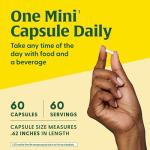 MegaFood Vitamin D3 5000 IU (125 mcg) - Vegetarian Supplements with Vitamin D3 K2 - Supports Bones, Teeth, Muscles & Immune Health - Certified Non-GMO - 60 Mini Capsules, 60 Servings