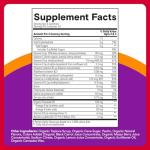 SmartyPants Organic Toddler Multivitamin Gummies: Probiotics, Omega 3 (ALA), Vitamin D3, C, Vitamin B12, B6, A, K & Zinc, Beta Carotene, Gluten Free, Three Fruit Flavors, 60 Count (30 Day Supply)