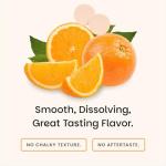 EZ Melts Vitamin C - Daily Vitamin for Antioxidant & Immune Support - No Artificial Flavors - Non-GMO & Sugar-Free - Orange Citrus - 60 Dissolvable Tablets (30 Servings)