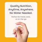 EZ Melts Vitamin C - Daily Vitamin for Antioxidant & Immune Support - No Artificial Flavors - Non-GMO & Sugar-Free - Orange Citrus - 60 Dissolvable Tablets (30 Servings)