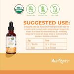 MaryRuth Organics USDA Organic Vitamin D Drops | Vitamin D3 Liquid | Sugar Free | Liquid Vitamin D Drops Immune Support for Infants & Toddlers | VIT D3 | Gluten Free | Non-GMO | 90-150 Servings