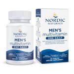 Nordic Naturals Men’s Multivitamin One Daily - Bone, Energy, & Blood-Vessel Support - Immunity Supplement - 20 Essential Nutrients - 30 Tablets - 30 Servings