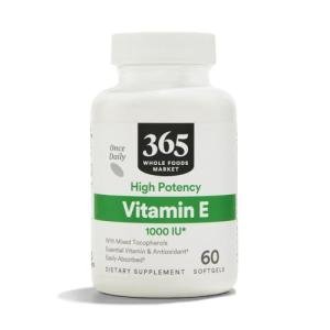 365 by Whole Foods Market, Vitamin E 1000 IU, 60 Count
