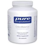 Pure Encapsulations OsteoBalance | Hypoallergenic Supplement to Promote Calcium Absorption and Enhance Healthy Bone Mineralization* | 351 Capsules
