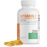 Bronson Vitamin C 1000mg Premium Non-GMO Ascorbic Acid Tablets, 250 Count