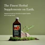 Gaia Herbs Plant Force Liquid Iron - Vegetarian Iron Supplement to Help Maintain Healthy Iron & Energy Levels - with Star Anise, Sea Buckthorn, Beet Root, Dandelion & Nettle - 16 Fl Oz (47 Servings)