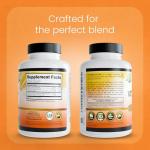 NaturaLife Labs Vitamin C with Vitamin D3, Zinc, Elderberry & Ginger Root – 1,700 mg per Serving – 100 Capsules, Vegan, Non-GMO, Gluten Free