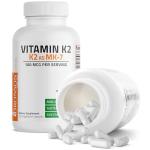 Bronson Vitamin K2 as MK-7 Menaquinone 100 mcg Non-GMO, 250 Capsules