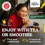 Wild & Organic Korean Red Ginseng Extract Drops - Panax Ginseng Supplement for Immune Support - Liquid Root Tincture for Overall Well-Being - Vegan, Sugar & Alcohol-Free - 2 fl oz