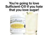 Sufficient-C High-Dosed 4000 mg. Vitamin C Lemon Peach Immune-Ade Drink Mix 250 gram Size - Refreshing with Generously Dosed L-lysine, Bromelain & 96% Pure, Caffeine-Free Green Tea Extract