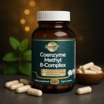 Vitamines Vitales Coenzyme Methyl B-Complex – 120 Vegan Capsules | Advanced Energy & Metabolism Support | Active B Vitamins