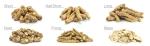 Hsu's Ginseng – Half Short Wisconsin Roots for Tea, Soup & Gifts – Fresh, Premium, Non-GMO, No Additives- Medium (4 oz)