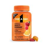 One A Day Womens Multivitamin Gummy - Gummy Vitamins for Women with Biotin, Zinc, Folic Acid, Iodine Vitamin Gummies, Chewable Multivitamin, 80 Count (Packaging May Vary)