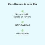 OLLY Hello Happy Gummy Worms, Mood Balance Support, Vitamin D, Saffron, Adult Chewable Supplement, Gluten Free, Tropical Zing - 90 Count