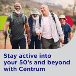 Centrum Silver Multivitamin for Men 50 Plus, Multimineral Supplement, Vitamin D3, B-Vitamins and Zinc, Gluten Free, Non-GMO Ingredients, Supports Memory and Cognition in Older Adults - 100 Ct
