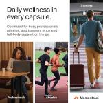 Momentous Essential Multivitamin for Women & Men - Complete Vitamin & Mineral Complex for Athletes & Wellness Enthusiasts - GMO- & Gluten-Free - NSF Certified for Sport - 30 Servings