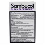 Sambucol Cold and Flu Relief Tablets - Homeopathic Cold Medicine, Cold Remedy for Adults, Black Elderberry for Colds, Zinc Cold Remedy - 60 Count