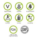 NATURELO Vitamin E Capsules 180 mg - 90 Vegan Capsules | Supports Skin, Hair, and Nails | Immune and Eye Health | Natural Mixed Tocopherols & Whole Foods | Non-GMO, Dry Vitamin E