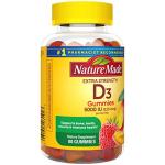 Nature Made Vitamin D3 5000 IU Per Serving Gummies Extra Strength, Bone and Immune Health Support, 80 Vitamin D Gummies for Adults, 40 Day Supply