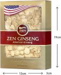 Zen American Wisconsin Ginseng Slices — Improved Energy, Performance, & Mental Health for Men & Women (8oz. Box)