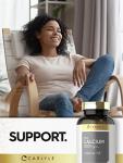 Carlyle Calcium 1200 mg with Vitamin D3 | 300 Softgels | Non-GMO and Gluten Free Supplement