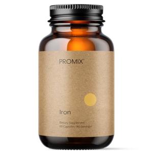 Promix Nutrition Heme Iron Supplement | Gut Friendly | 11mg polypeptide Formula - 90 Count