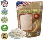 Zen Ginseng Powder - 4 oz. Bag of American Wisconsin Ginseng - Non-GMO, Gluten Free - for Soups, Teas, Coffee, Juices, Smoothies and Baking.